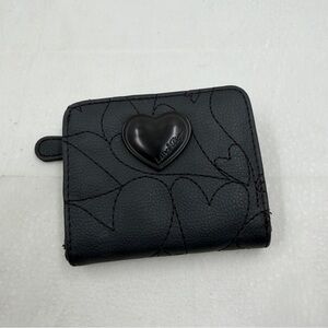 Betsey Johnson Micro Heart Wallet